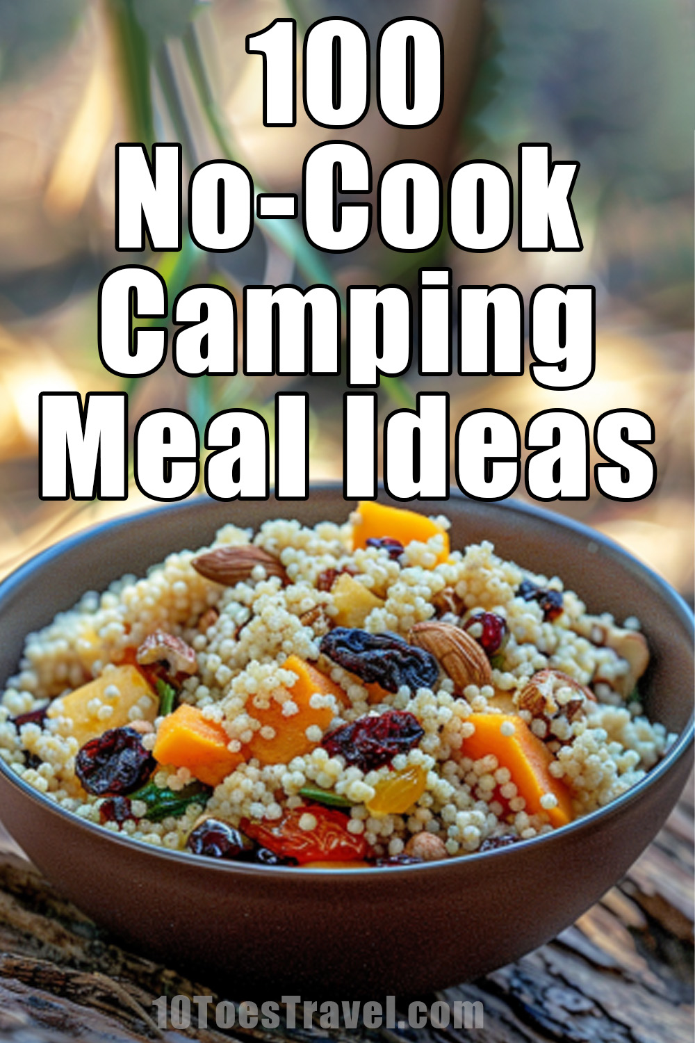 100 no-cook camping meal ideas