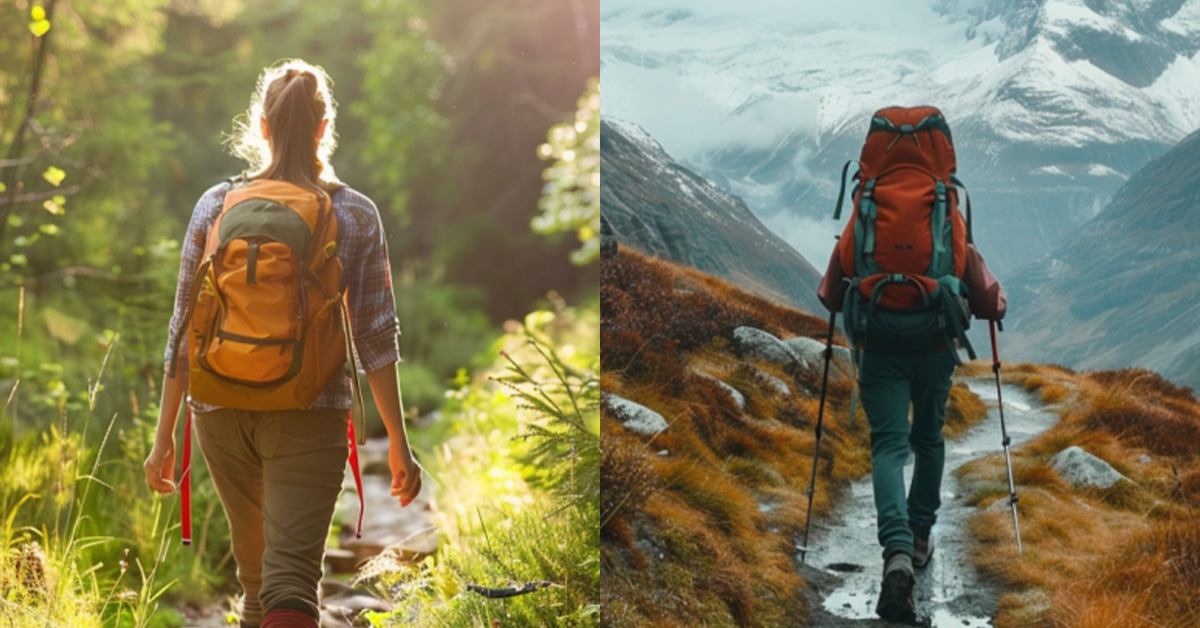 What type of hiking do you do?