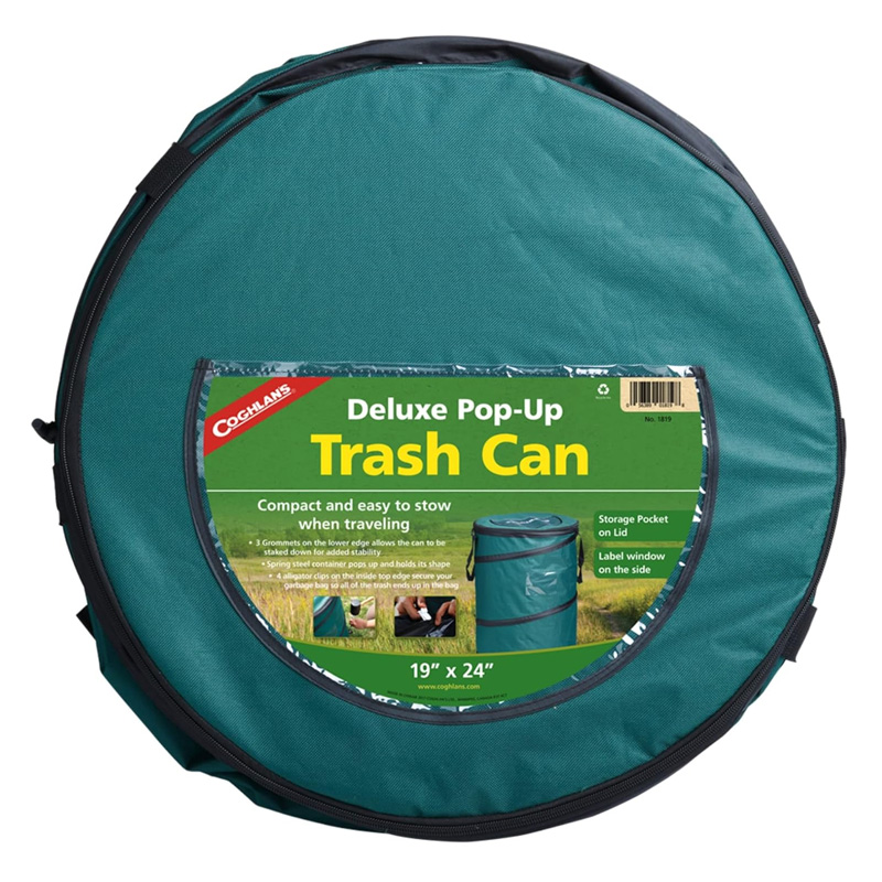 popup trash can for camping