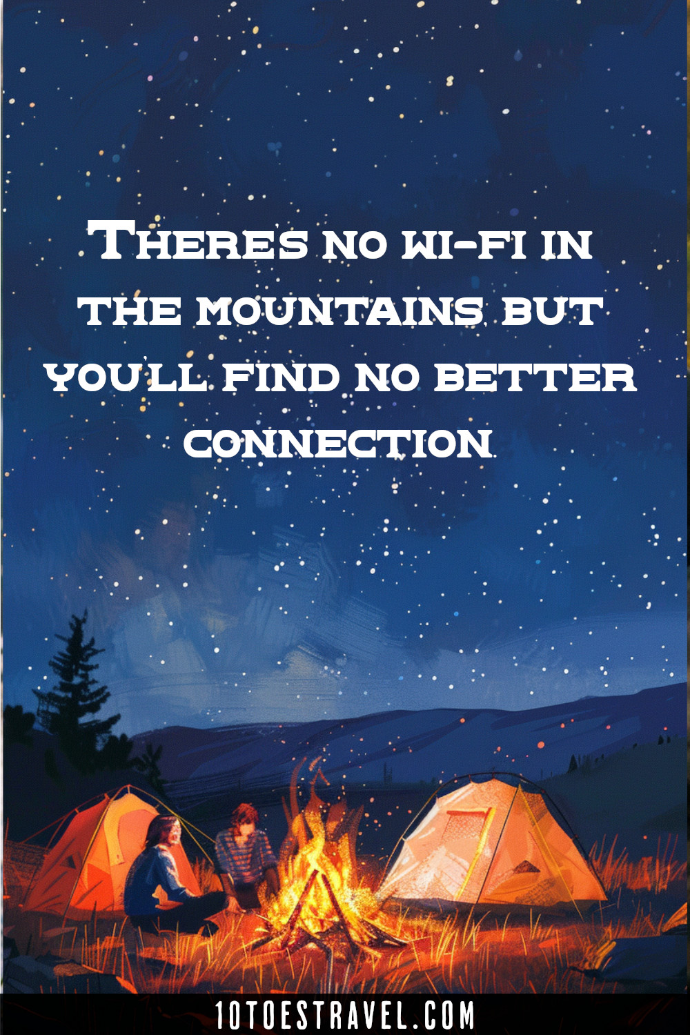 no wi-fi camping quote