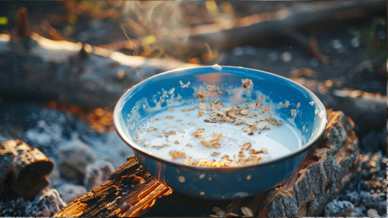 cold cereal is a simple no-cook breakfast