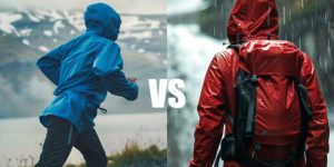 rain jacket vs windbreaker