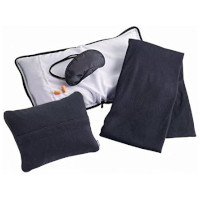 travel pillow and blanket