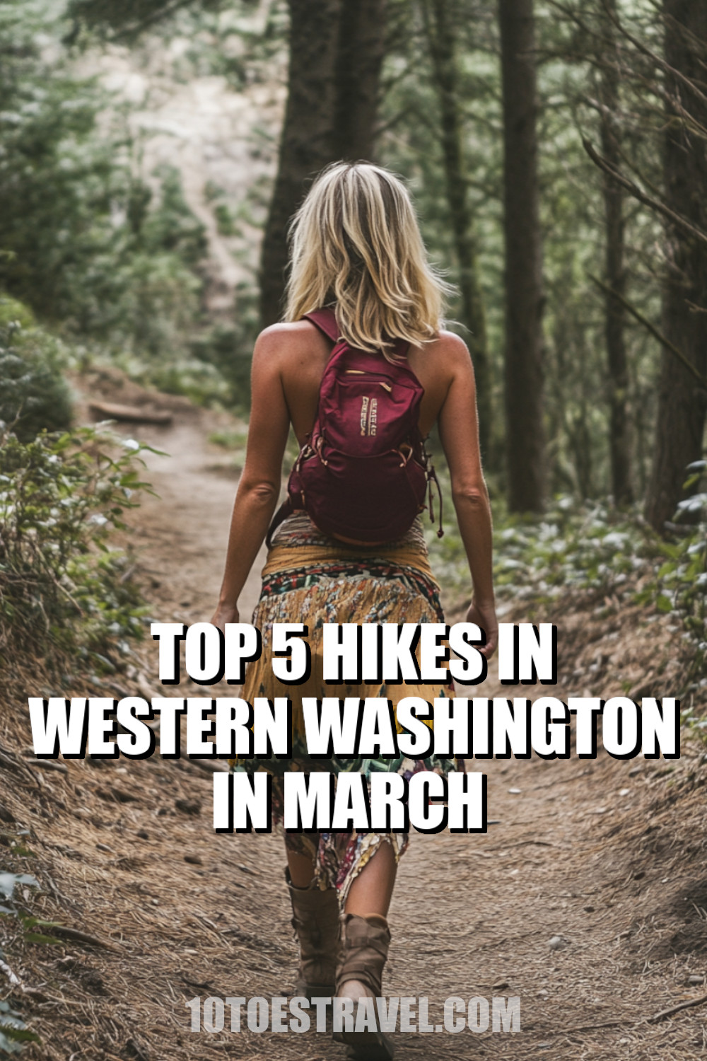 best western washington hikes march